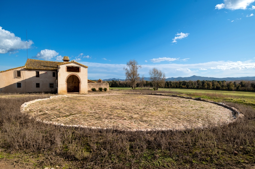 Ruta por los campos de Esclet en Cassà de la Selva