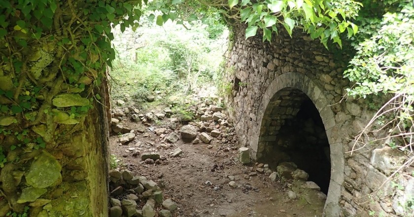 Route through Santa María de Sauva Negra in Balenyà