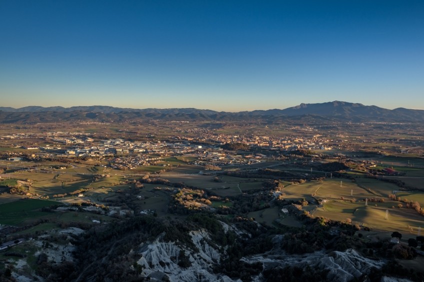 Turó de la Creu de Gurb des de Sant Andreu de Gurb