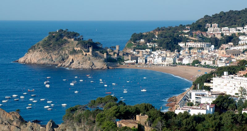 A walk through Tossa de Mar