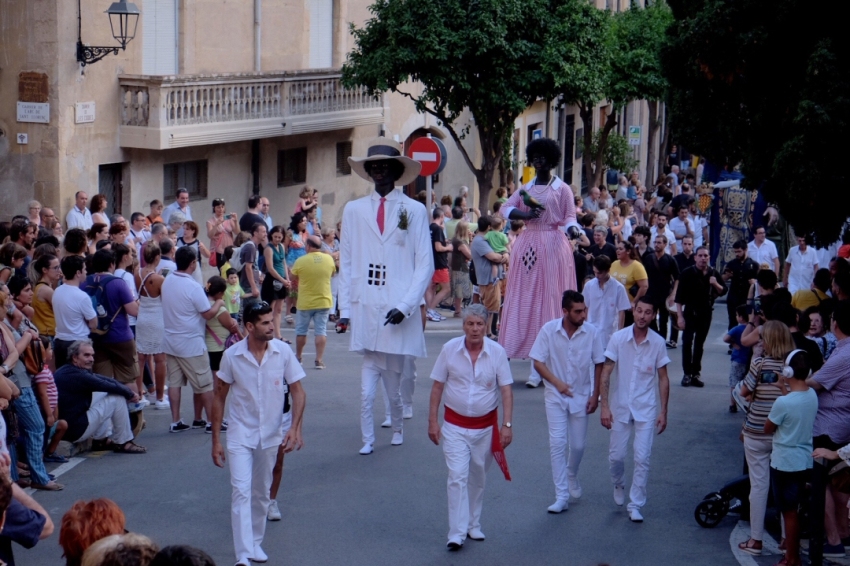 Sant Magí, Fiesta Mayor de verano de Tarragona (20230819 Negritos_Anada A Professo_Laia Marin)