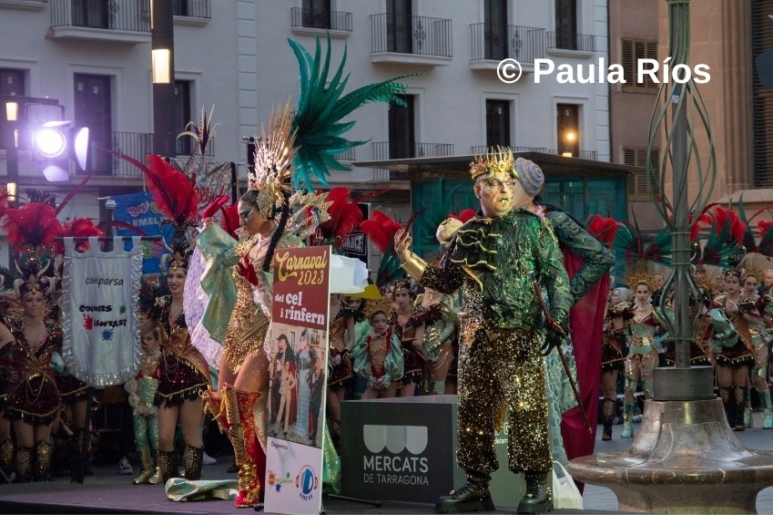 Carnaval de Tarragona 2024 (Entrada Rei Carnestoltes I Concubina_Paula Rios 1)