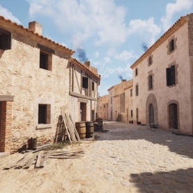 Virtual reality activity: La Garriga de 1716, A whole town in&#8230;