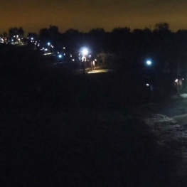 Promenade nocturne à Els Hostalets de Pierola