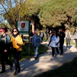 Caminata por la Igualdad en Santa Cristina d'Aro