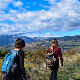 Popular hike in Conesa