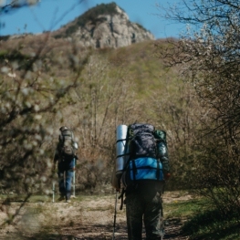 Promenade populaire à travers La Marató TV3 à Sant Jaume&#8230;