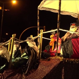 Three Kings Parade in Santa Eugènia de Berga