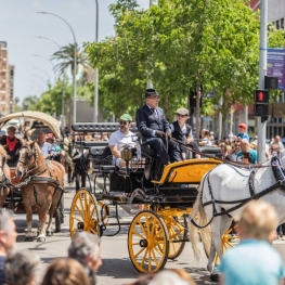 Sant Isidre parade in El Prat de Llobregat