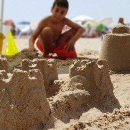 Sand Castle Competition in Cambrils