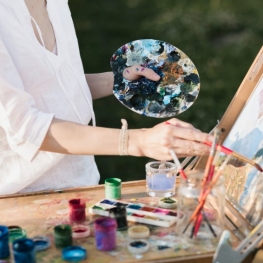 Concours de peinture rapide à la Horta de Sant Joan