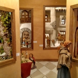 Exposition du concours de crèches miniatures Avià