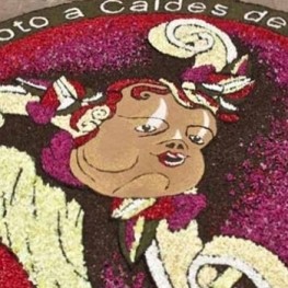 Fiesta del Corpus: Caldesflor en Caldes de Montbui