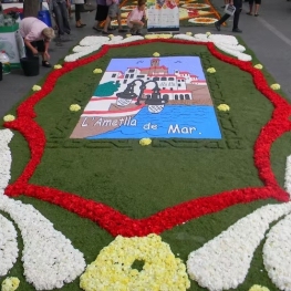 Fête du Corpus Christi à l'Ametlla de Mar