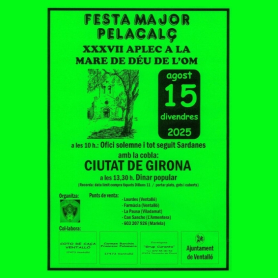 Fiesta Mayor Pelacalç (Aplec de la Virgen del Olmo), Ventalló