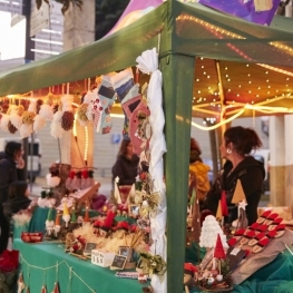Christmas fair in Santa Susanna