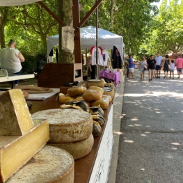 Feria de Sant Jaume y el TastaQmarca en Prats de Lluçanès