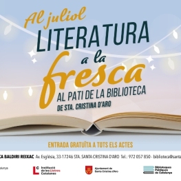 Literatura a la fresca a Santa Cristina d'Aro