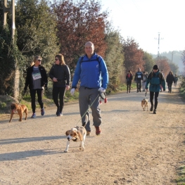 Marcha "Anar-hi Anant" en Sant Julià del Llor i Bonmatí