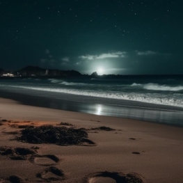 'Nits vora el mar' à Cunit