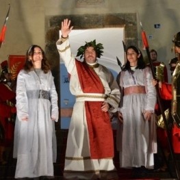 Living nativity scene in Can Ratés in Santa Susanna