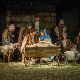 Living Nativity scene in Navàs