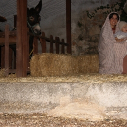 Crèche vivante de Jésus à Tortosa