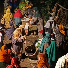 Living nativity scene of Les Torres de Fals