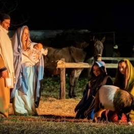 Live Nativity Scene of Pont Llarg