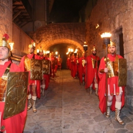 Procesión de los Santos Misterios de Camprodon