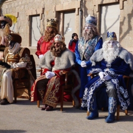 Recollida de carbó dels Reis d'Orient al Museu de les Mines&#8230;