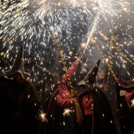 Fête de San Juan à Saldes