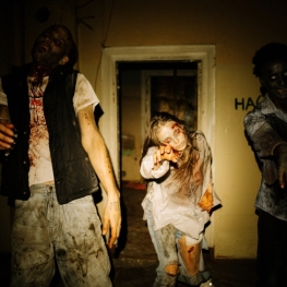 Survival Zombie at the Barcelona Wax Museum