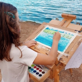 Workshop: 'Make the little artist grow' in Banyoles