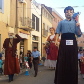 Encuentro Nacional de Gigantes Marineros en l'Estartit