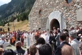 Diada de Sant Gil a la Vall de Núria
