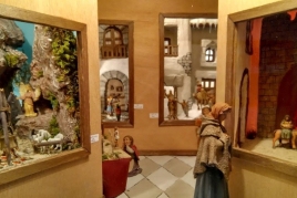 Exposición del concurso de pesebres en miniatura de Avià