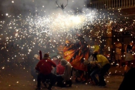 Segregation festivities in Sant Jaume d'Enveja