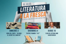 Littérature en plein air à Santa Cristina d'Aro