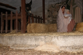 Pesebre viviente de Jesús en Tortosa