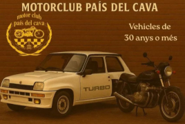 Trobada de cotxes clàssics a Sant Llorenç d'Hortons