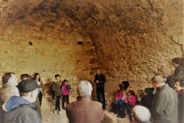 Guided tour of Sant Esteve Castle in Castellfollit de Riubregós
