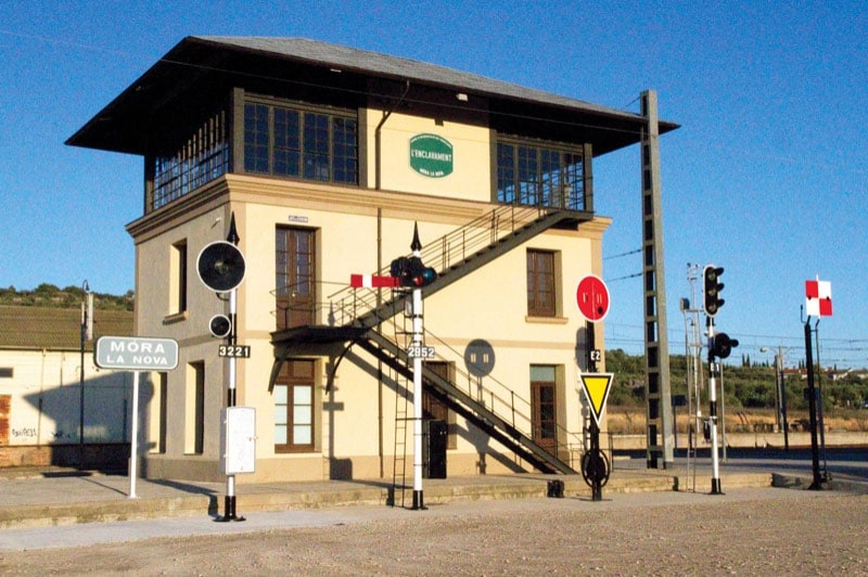Museu del Ferrocarril de Móra la Nova (Exterior Museu)