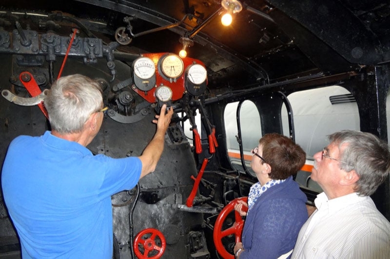 Museu del Ferrocarril de Móra la Nova (Interior Tren)