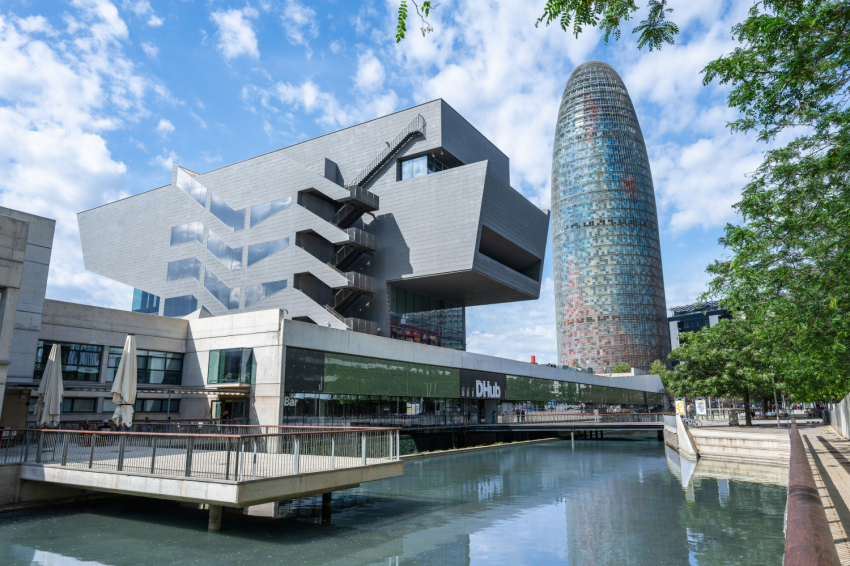 DHub - Museu del Disseny de Barcelona (Edifici Disseny Hub Barcelona Foto Pep Herrero)