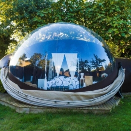 Dormir sous les étoiles en Catalogne dans un hôtel bulle