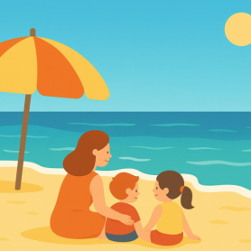 Quelles sont les meilleures plages où aller avec des enfants?