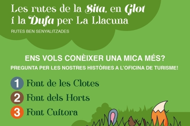 Routes for children in La Llacuna (001 Oferta Femturisme 1667)