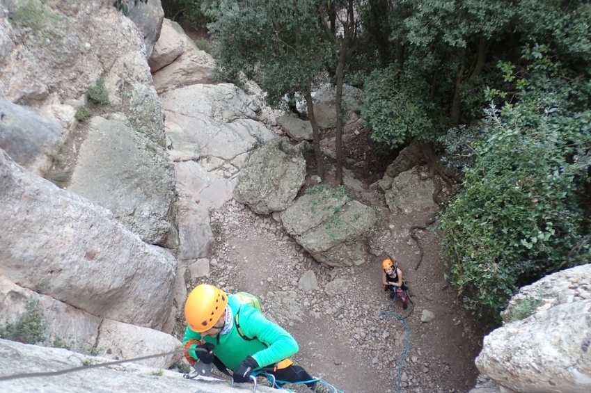 Via Ferrada Canal de les Dames amb Pyrenees Extrem! (04 Via Ferrada Canal De Les Dames)