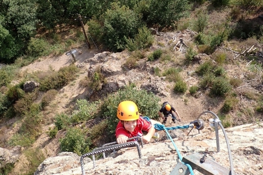 Via Ferrada Roca de la Creu amb Pyrenees Extrem! (07 Via Ferrada Roca De La Creu)
